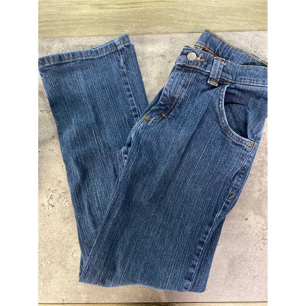 Wrangler Kids Boys Bootcut Jeans Medium Wash Denim Pants Size 14 Regular